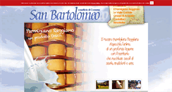 Desktop Screenshot of caseificiosanbartolomeo.com